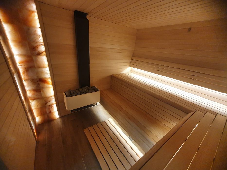 Облаштування бань та саун під ключ. Монтаж вагонки.