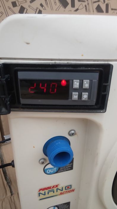 Pompa ciepła do basenu Poolex Nano Action 3kW Pompa do podgrzewania wody w basenie