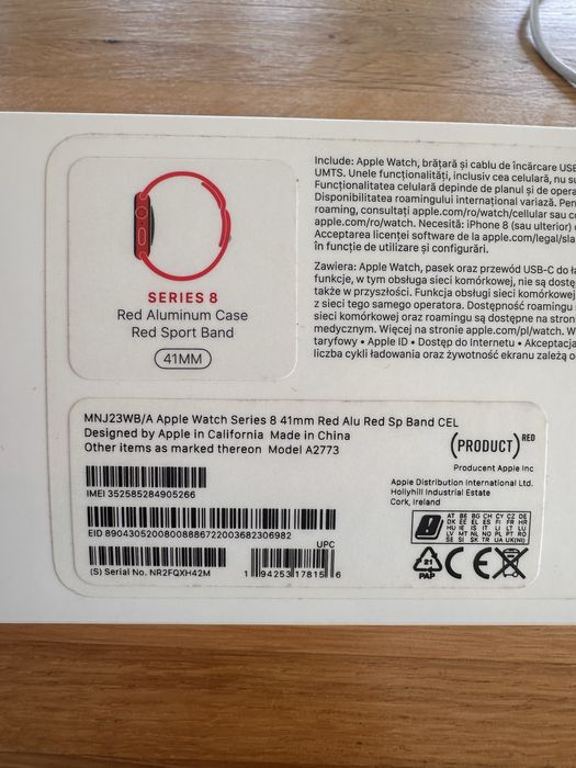 Apple Watch 8 Cellular 41mm