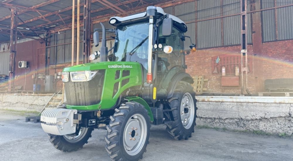 Мінітрактор Euro feng 554  Реверс Кондиціонер Примусова гідравліка