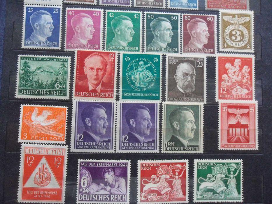 Zestaw 40 znaczków NIEMCY III RZESZA, czyste