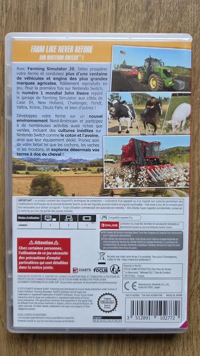 Farming Simulator 20 – Nintendo Switch