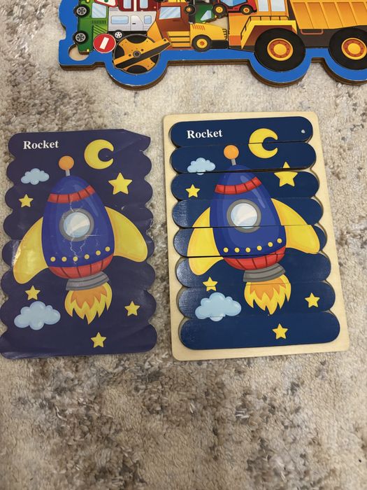 Деревʼяні пазли вкладиши