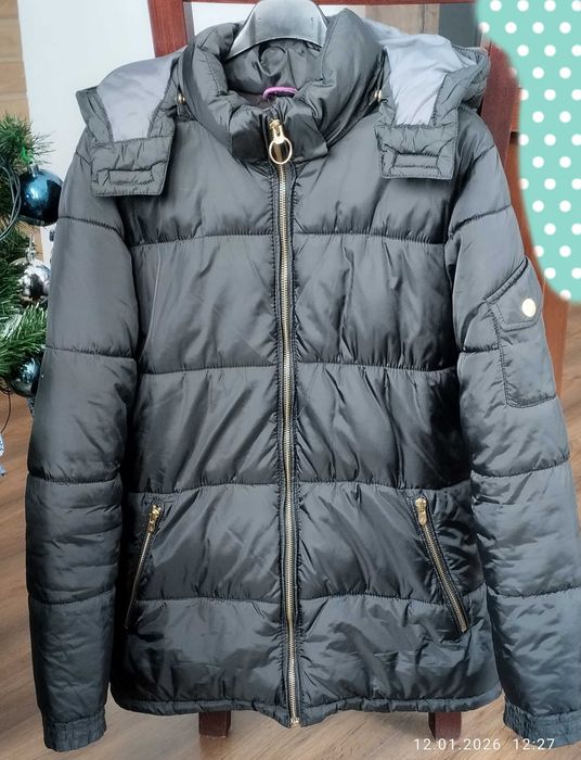 Kurtka damska zimowa czarna