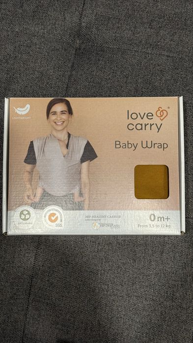 Слінг новий, бренд Love &Cary, 4.5 метри