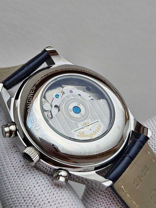Швейцарські годинники Longines Master Collection Silver Blue