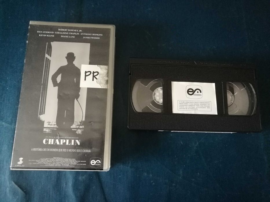 CHAPLIN VHS (legendagem em Português)
