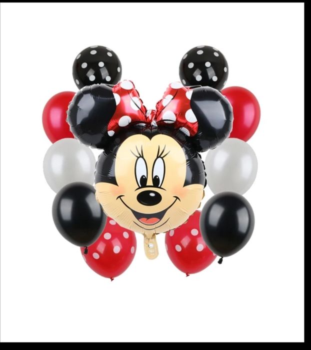 Balões kit's spider man e Minnie, kits, aniversário, festa 11 a 14unid