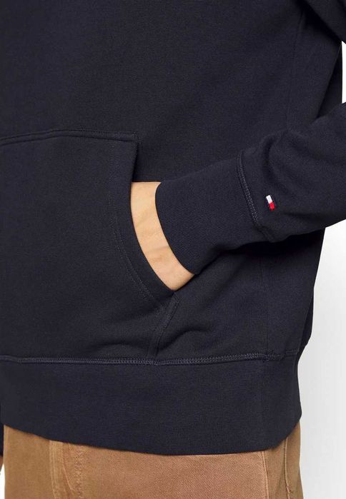 Granatowa bluza Tommy Hilfiger Pop Color Hoodie rozmiar M