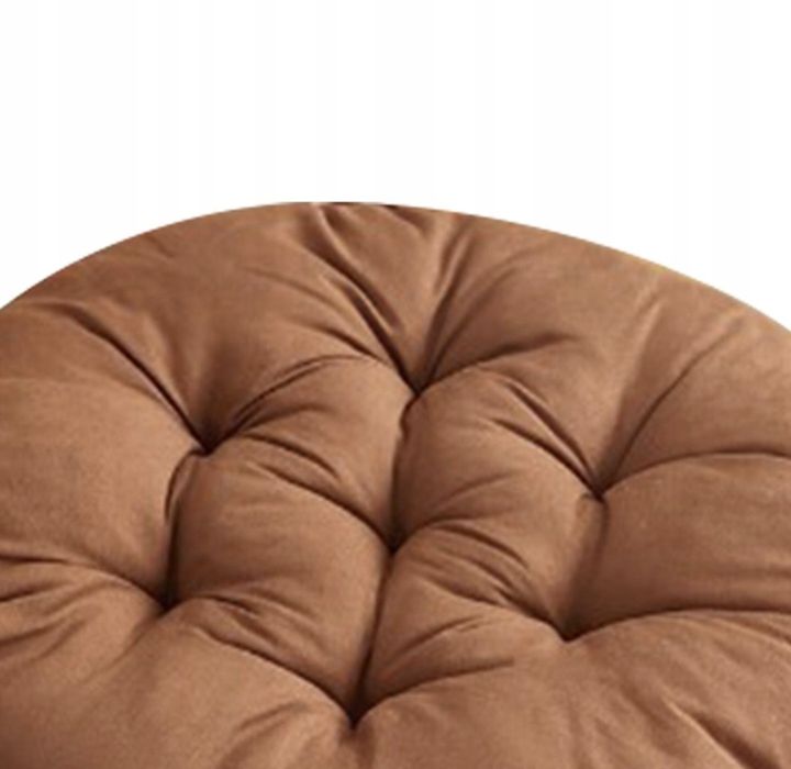 Podkładki na krzesła ogrodowe, wyściełana poduszka, okrągła