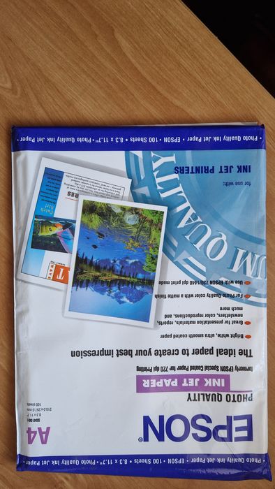 Papel Fotográfico vários Epson inkejet gloss canva satin pack mix BASF