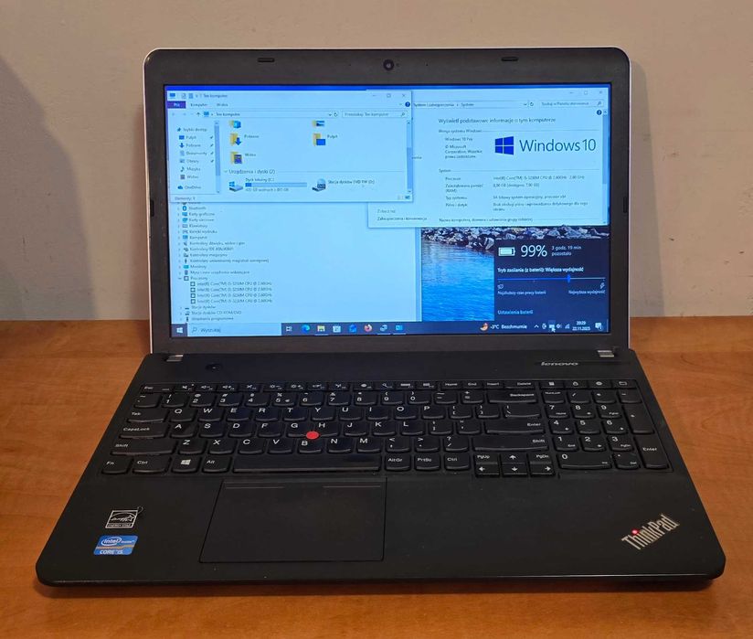 Lenovo ThinkPad E531/i5/8gb/500gb/Zasilacz