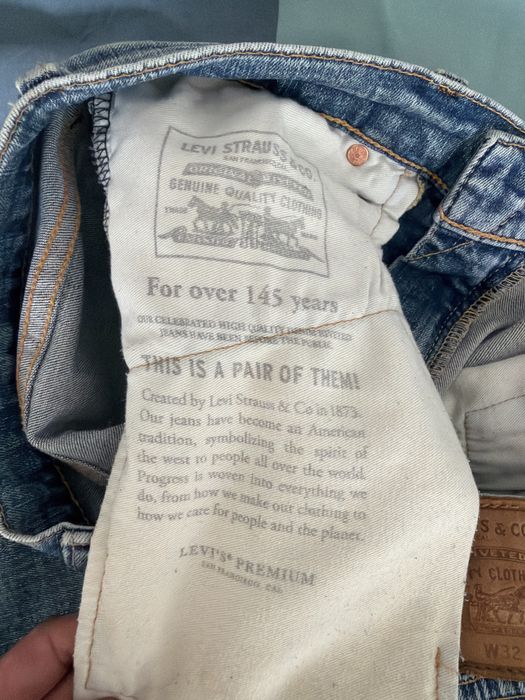 Calças Levis 510 de ganga novas