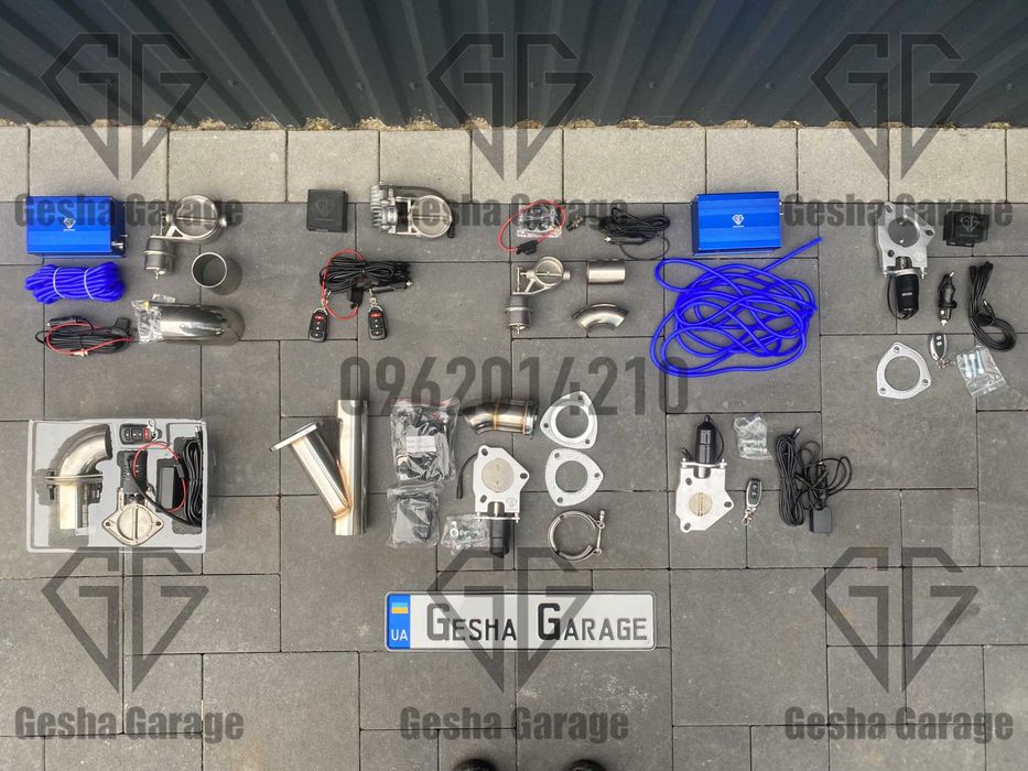 Тюнінг електрична вакуумна заслонка на вихлопну систему наявність нові