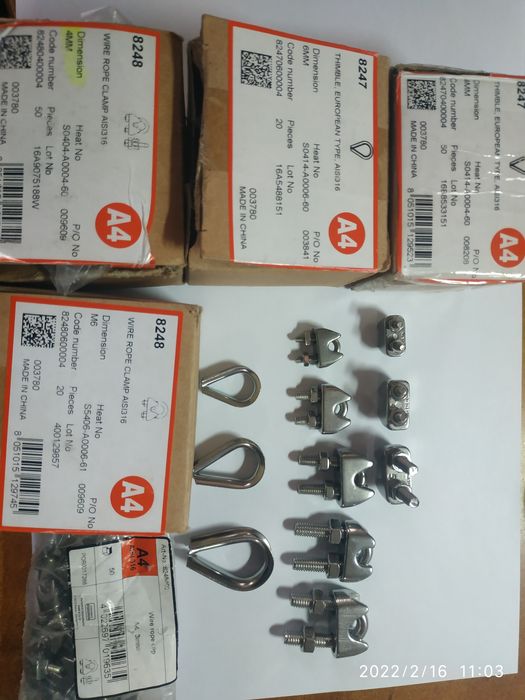 Нержавеющий трос 7х7,7х19,1х19 от ф1,0 до 12мм в наличии, любая длинна