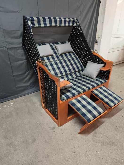 Kosz plazowy, ogrodowy. Leżak na ogród.