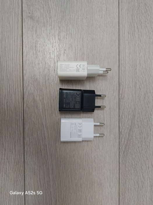 Зарядні пристрої (блоки) Samsung, Xiaomi, Huawei