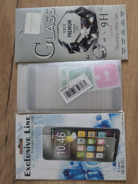 Folia, szkło Xiaomi redmi note 4