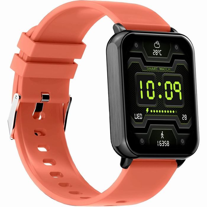 Smartwatch Gravity Czerwono Czarny 2 Paski GT17-10 prezent
