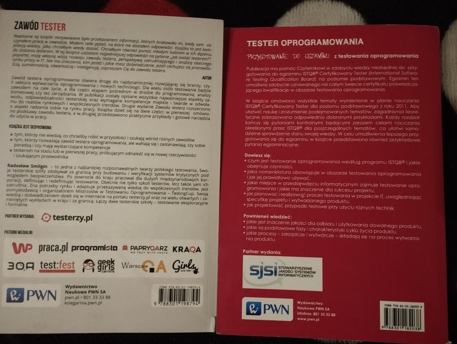 Zawód tester.  Tester oprogramowania