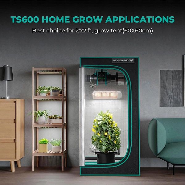 Panel Lampa Smd Led Do Uprawy Wzrostu Roślin 100W Pokrywa 60X60 Cm Ts6