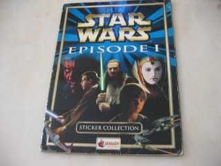 Caderneta completa : Star wars episode 1