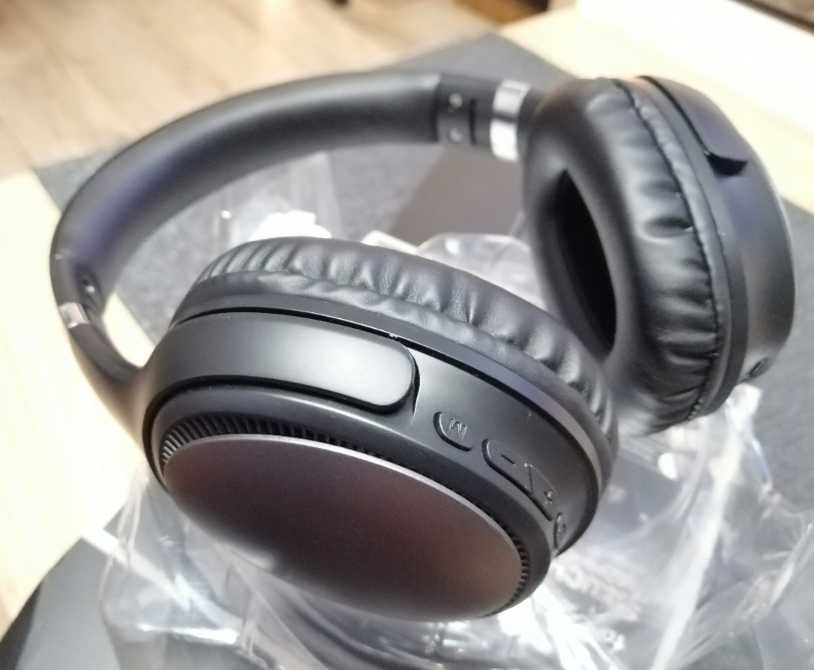 SŁUCHAWKI BEZPRZEWODOWE bluetooth nauszne słuchawki