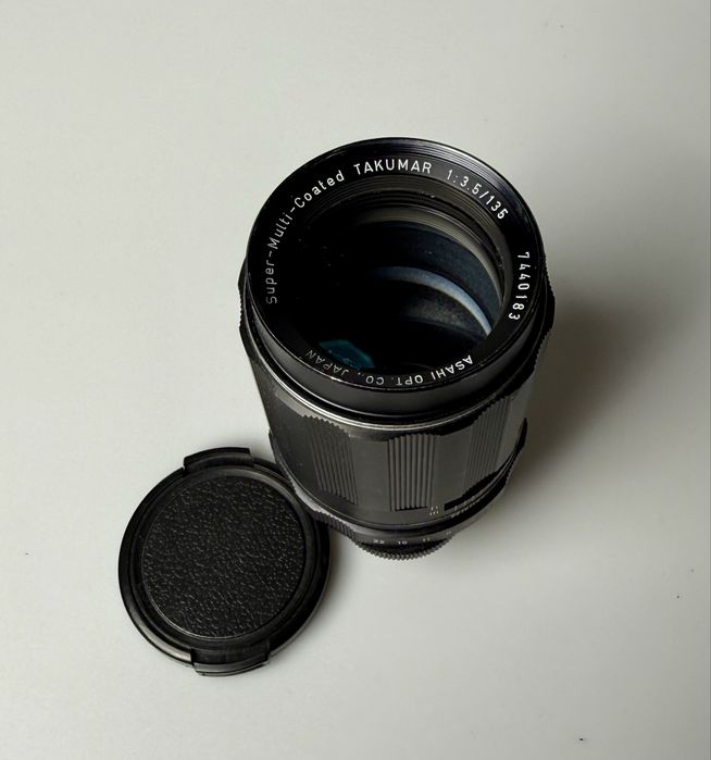 Портретний Super-Multi-Coated TAKUMAR 135/3.5 різьба m42 м42