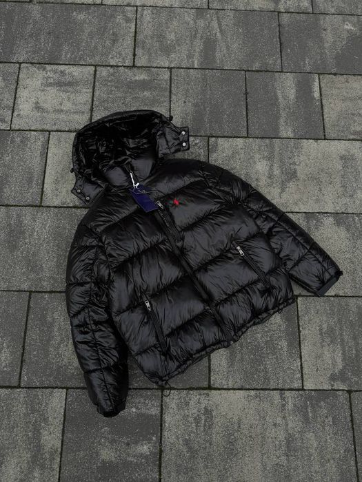 ‼️РОЗПРОДАЖ‼️ Глянсовий пуховик Polo Ralph Lauren | S–XL