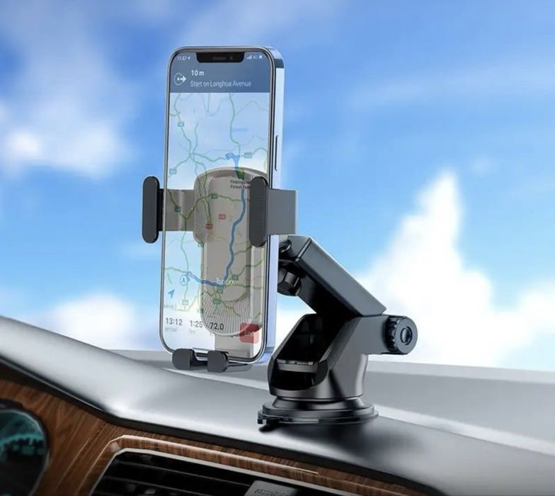 Держатель для телефона Носо CA104 Выдвижной Зажимной Автодержатель