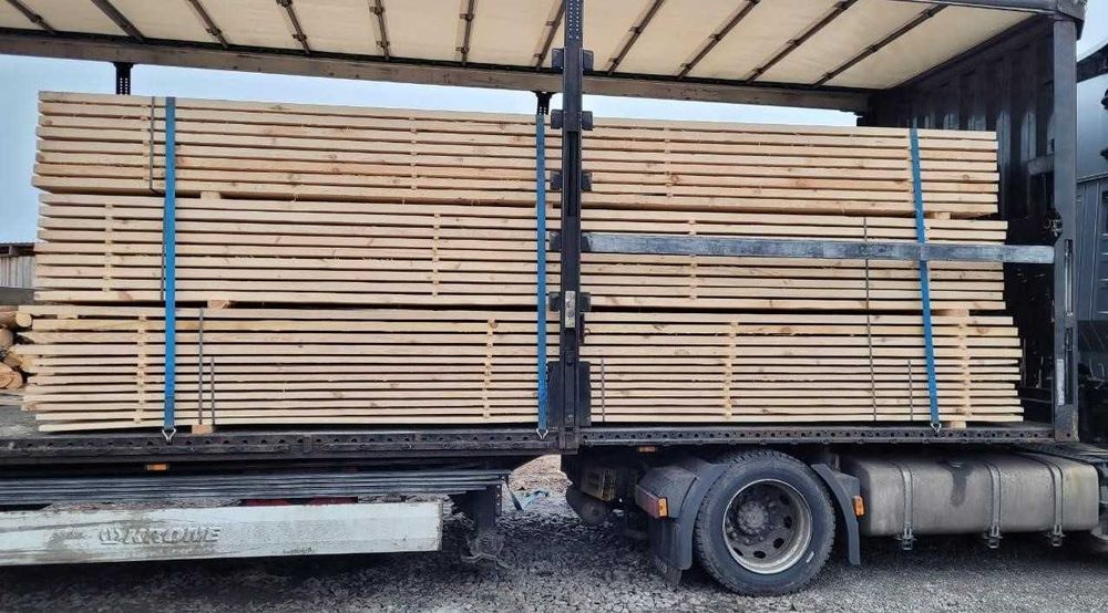 Пиломатеріали від 10м.куб рейка 100*30*3м (Дошка, брус, кроква, доска)