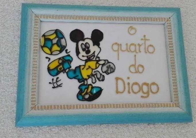 Vários artigos de decoração