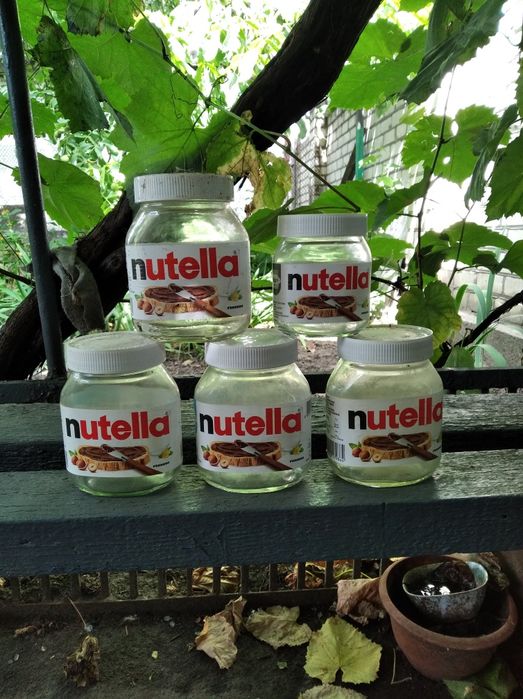 Продам банки из под нутелли