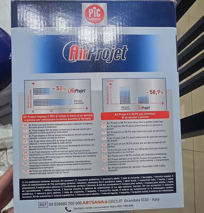 Máquina aerossois Pic