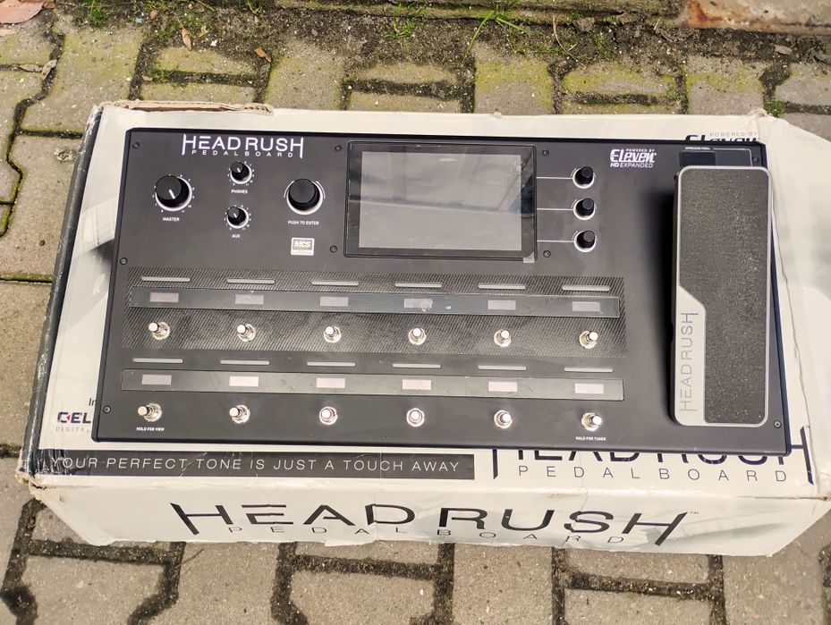 Headrush pedalboard multiefekt gitarowy procesor do gitary modeler