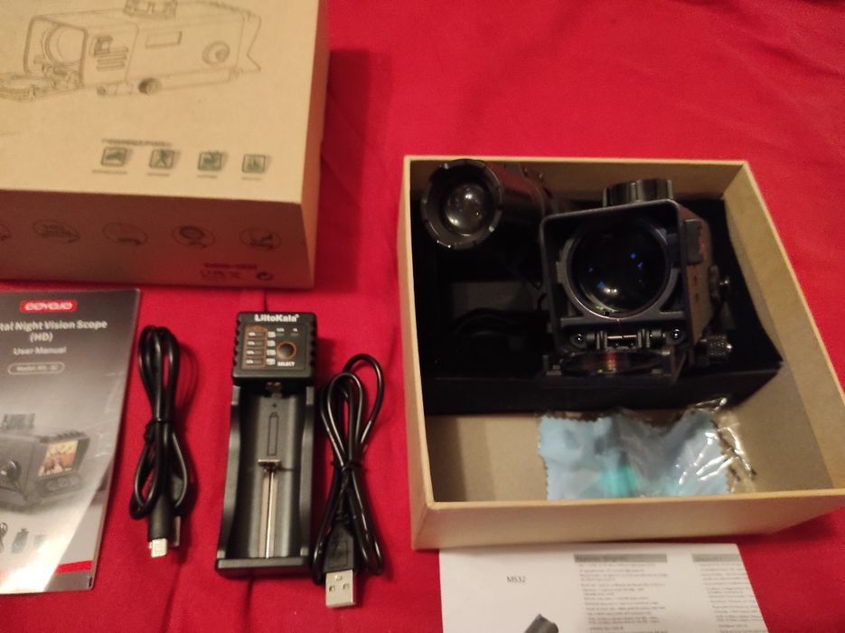 Noktowizor myśliwski na szynę Ris,podświetlacz