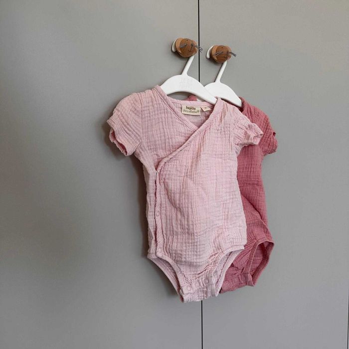 Zestaw body muślinowe 80