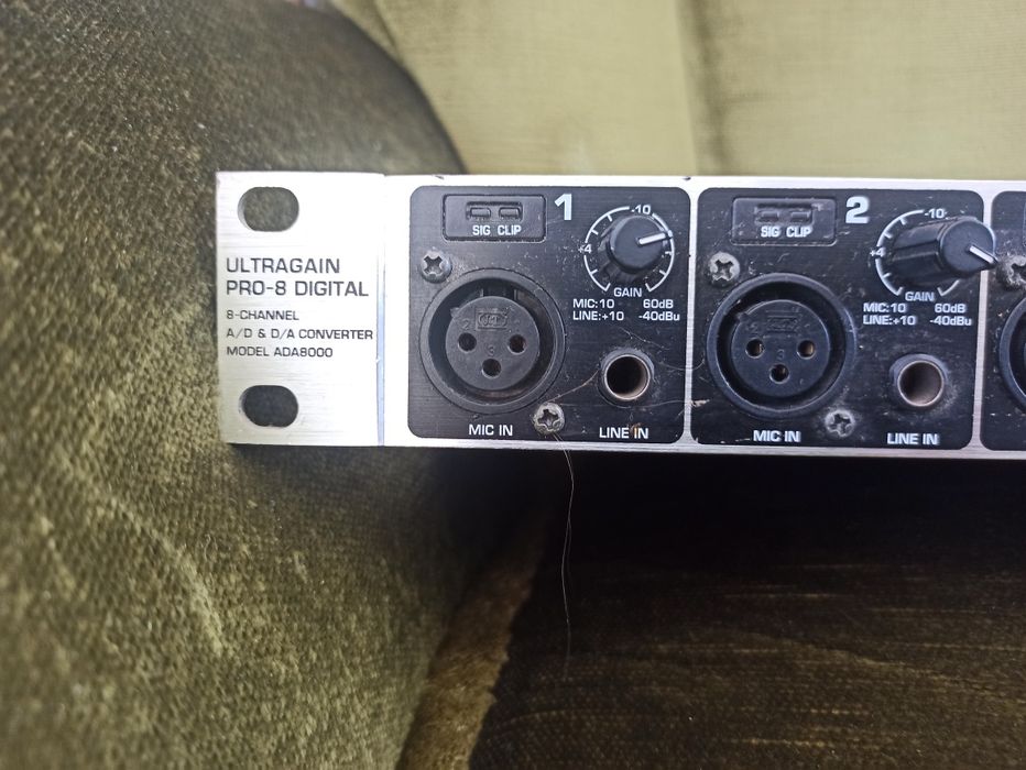 Behringer Ultragain Pro 8 Digital Konwerter ADAT