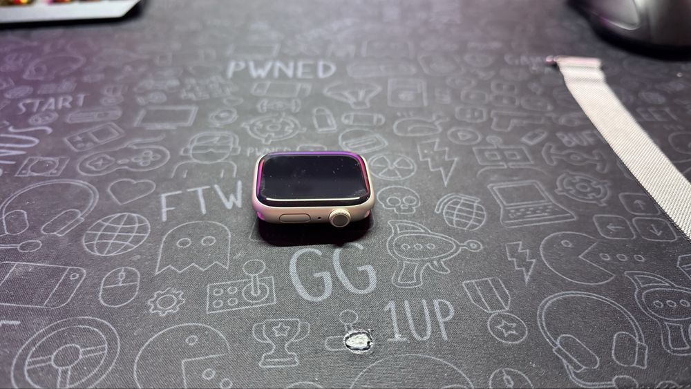 Apple watch 7 luz das estrelas