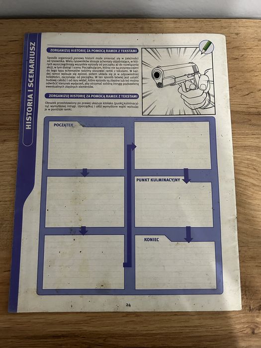 Gazeta czasopismo Kurs rysunku Manga nr 10