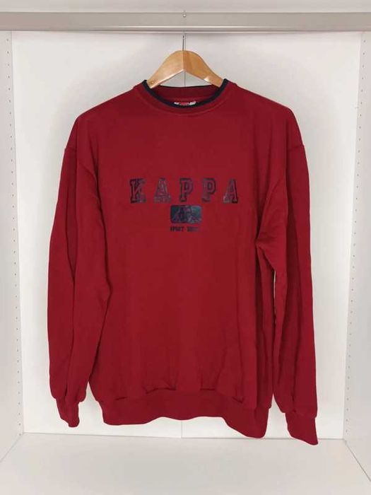 Bordowa bluza męska Kappa Rozmiar L