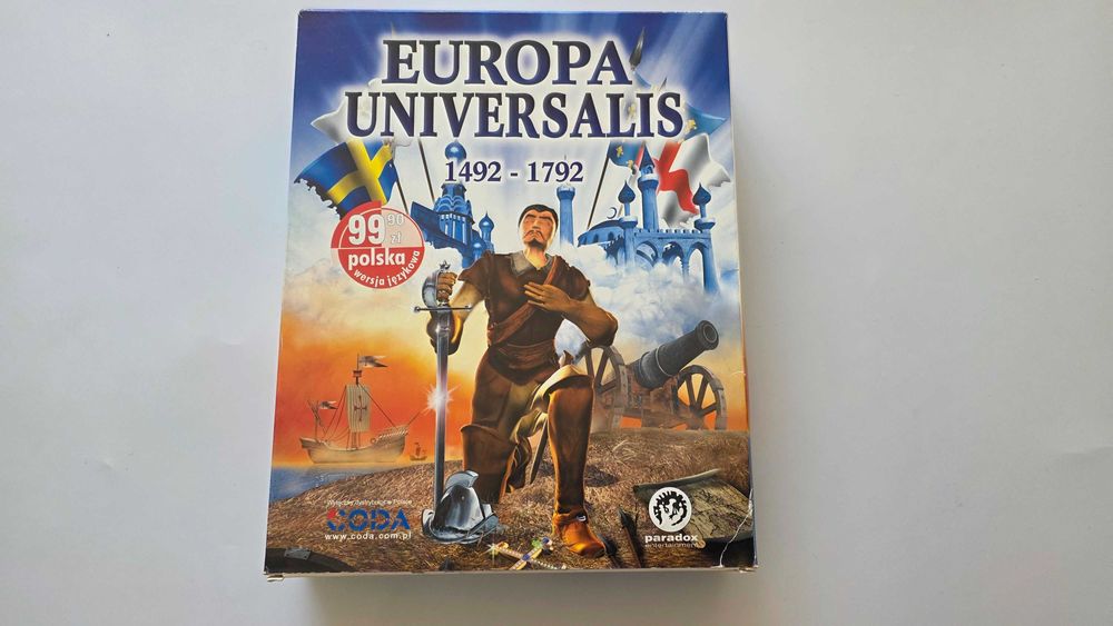 PC big box Europa universalis 1492 - 1792 PL premierowe wydanie