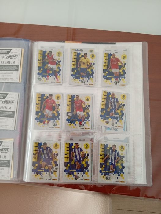 Cartas de coleção futebol