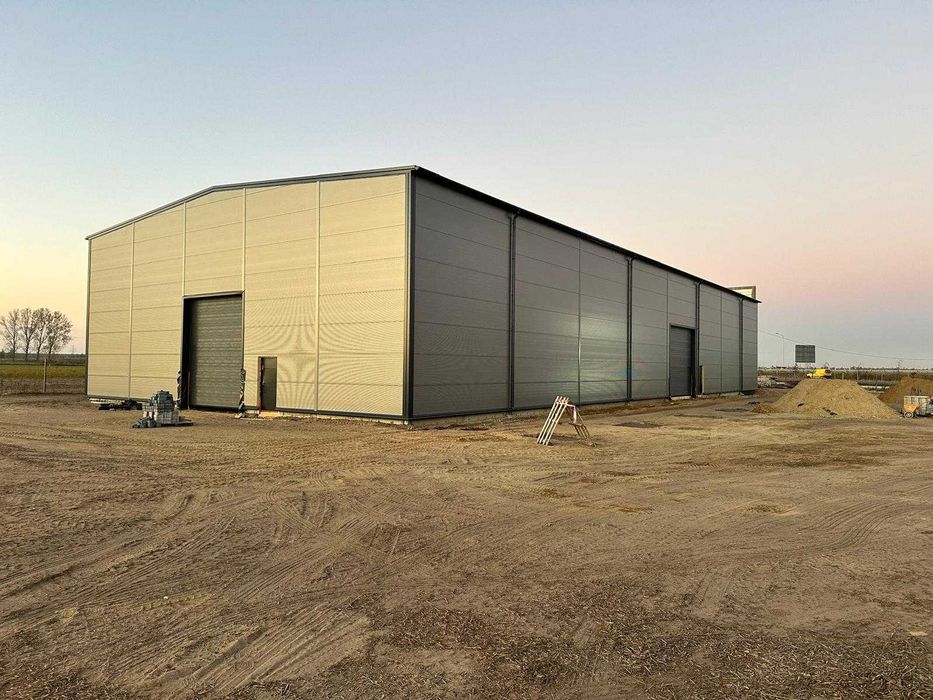 Hala Izolowana 22x48x8 Hala Magazynowa Hala Ocieplana Hala Stalowa