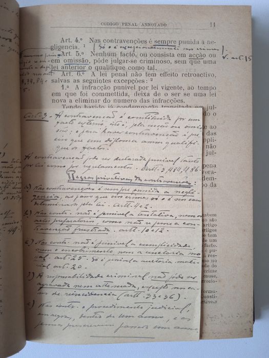 Raríssimo Código Penal Anotado de 1896