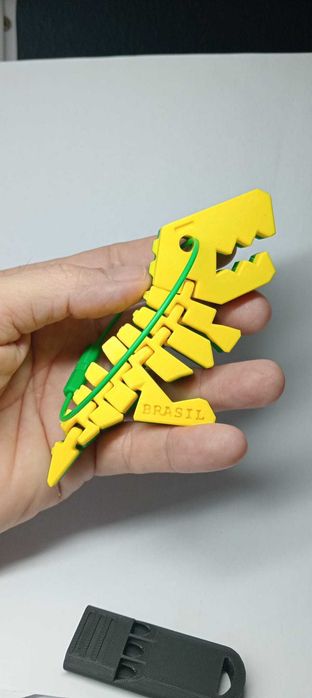 Amigo T-Rex coleção paises da Copa do Mundo