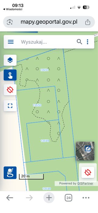 WYJĄTKOWE!!!Sprzedam 3 działki z lasem .Nowy MPZP.