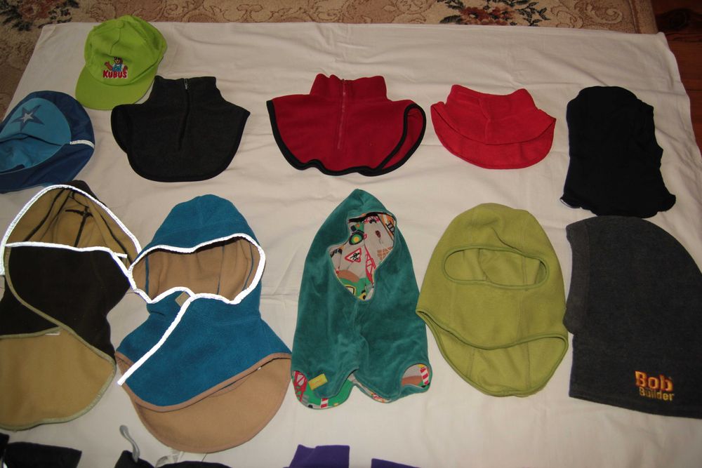 Rękawice zimowe  , kominy używane