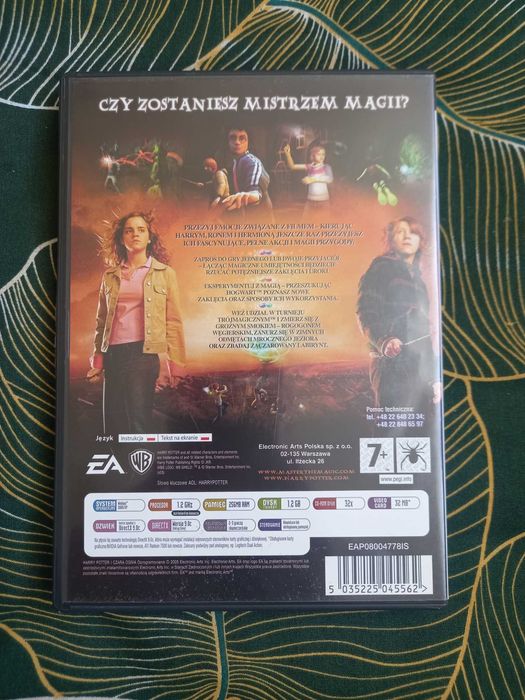 Harry Potter i Czara Ognia gra PC CD