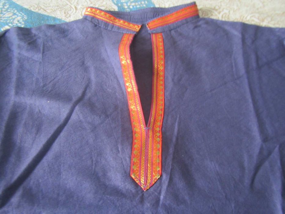 Nowa, oryginalna, bawełniana bluzka z Indii. Boho Hippi Vintage.